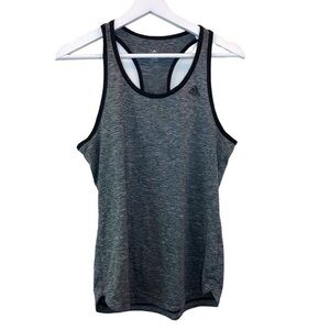 Adidas Grey Athleisure Worrkout Tank Top